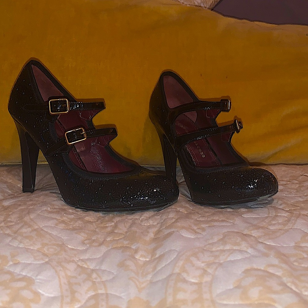 Marc by Marc Jacobs Black Mary Jane Heels
